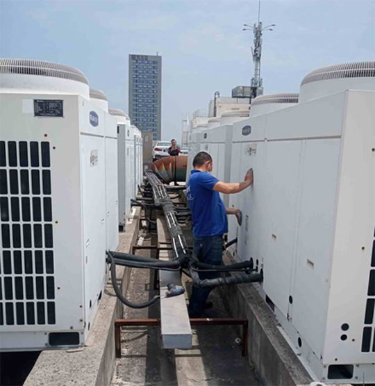 佳木斯中央空调制热和不制冷系统维修方法